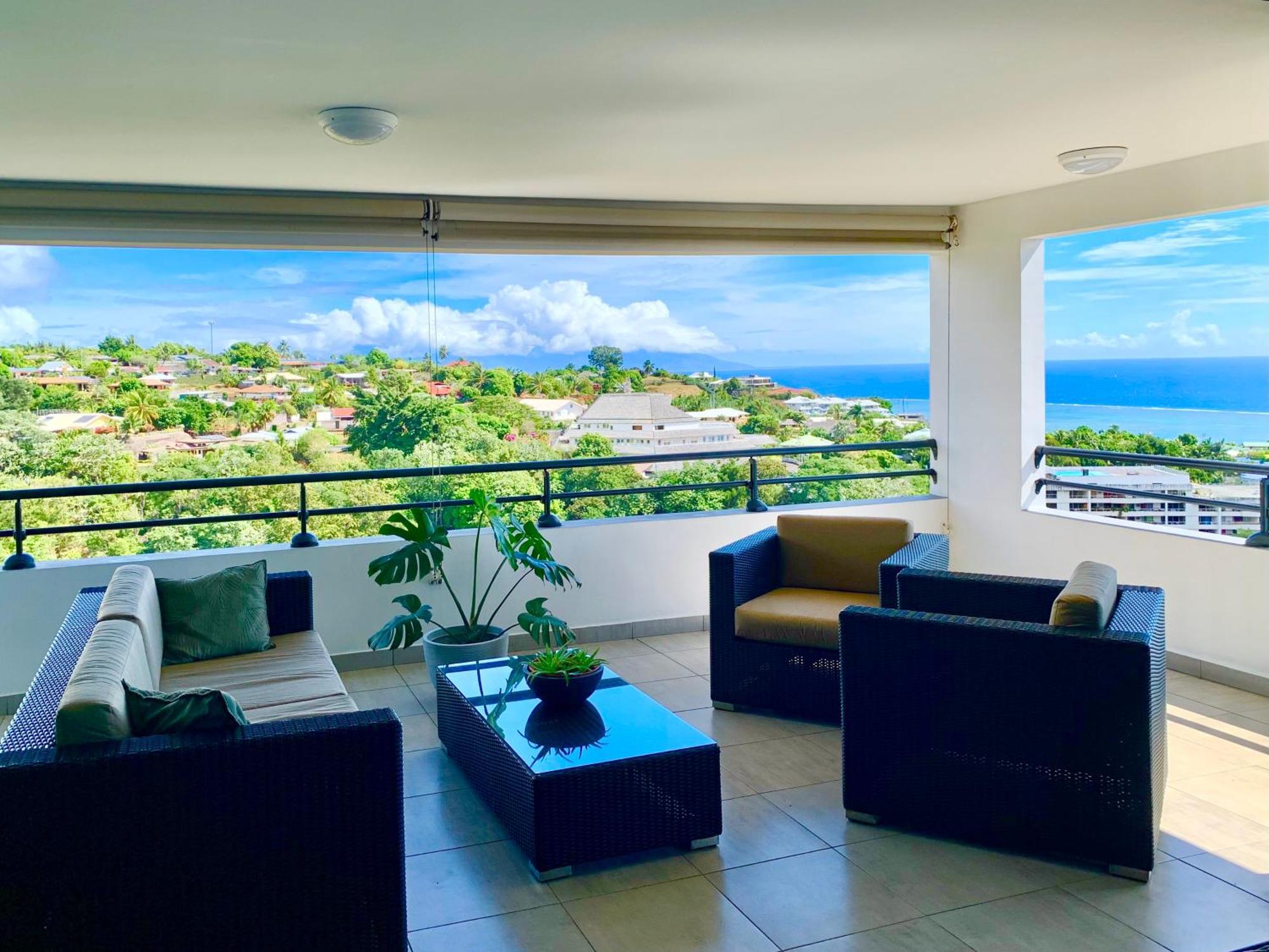 Appartement Kaili Ocean View Luxury 2Br Ac Throughout Fiber Wifi & Pool à Papeete  Extérieur photo